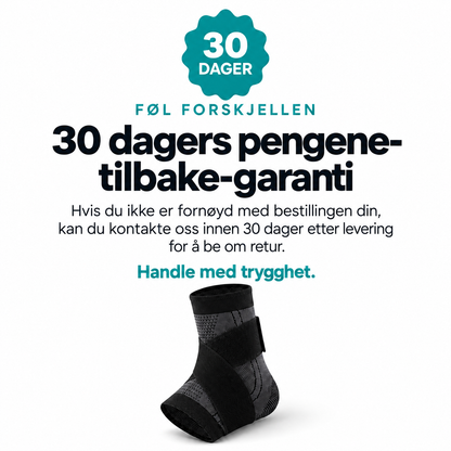 Justerbar Ankelstøtte – Kompresjon & Stabilitet